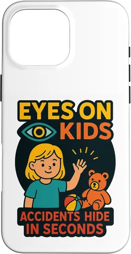 Vista 19 de Eyes on Kids Child Safety Gift for Moms, Granny, Grandad Case for iPhone XR