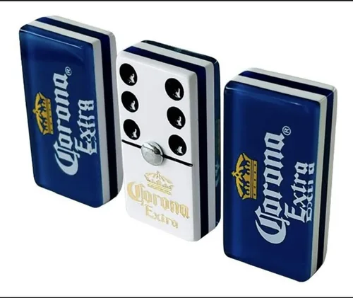 Vista 4 de Trujillo Domino Corona Hecho en Mexico * Tamaño Jumbo : 2" x 1" x .5" * 100% Acrílico