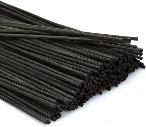 Vista 3 de TOMCENXI 100 varillas difusoras de junco, palos de madera de ratán natural de 10 pulgadas, repuestos de difusor, varillas de repuesto para difusor