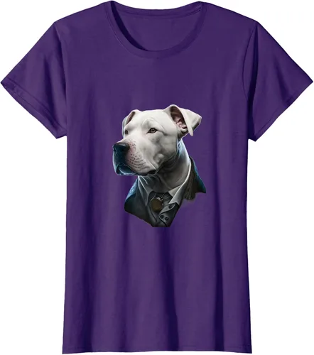 Vista 12 de Detective Dogo Argentino - Camiseta para perro, Negro