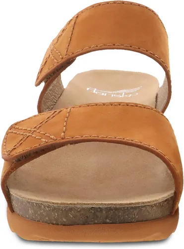 Vista 4 de Dansko Maddy - Sandalias de cuña sin cordones para mujer, cómodos zapatos de cuña con soporte de arco, correas totalmente ajustables con cierre