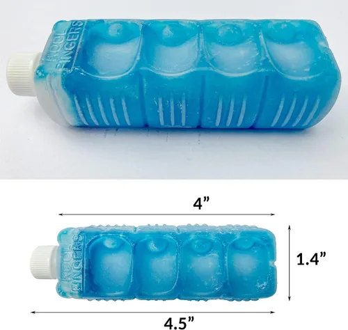 Vista 3 de Paquetes de hielo antiestrés Detén el dolor de dedos y las ampollas Violonchelo de guitarra o superficies calientes Alivio sensorial