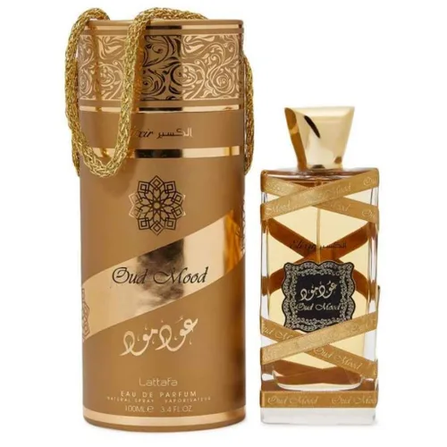 Vista 3 de Lattafa Set de regalo unisex de 3 piezas Eau de Parfum (Maahir + Fakhar para hombres + Elixir de humor Oud) 3.4 onzas cada uno