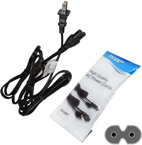 Vista 8 de HQRP Cable de alimentación de CA compatible con altavoz Bluetooth Dewalt DCR010 para el lugar de trabajo, DCR028 DCR028B Bluetooth inalámbrico