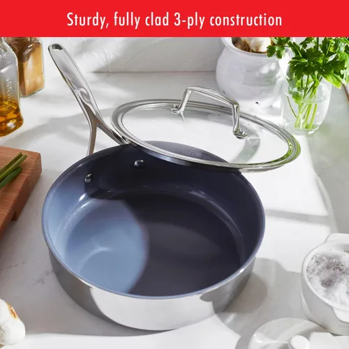 Vista 11 de ZWILLING Spirit Energy + Juego de utensilios de cocina antiadherentes de acero inoxidable de 10 piezas