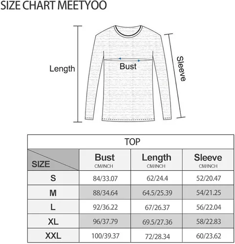 Vista 6 de MEETYOO Camisa de compresión de manga larga para hombre