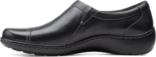 Vista 8 de Clarks Cora Giny - Mocasines planos para mujer Negro