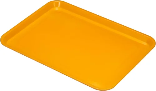 Vista 14 de PATIKIL Bandeja de comida rápida de 12 x 8 pulgadas, bandeja rectangular reutilizable reciclable multiusos para restaurante, cocina en casa
