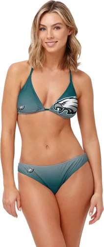 Vista 104 de FOCO Women's NFL Team Logo Ladies Bathing Swim Wear Suit