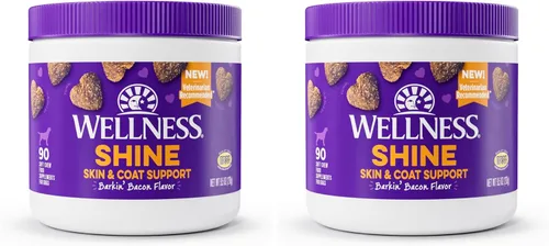 Vista 15 de Wellness Pumpkin Patch - Suplementos de salud digestiva suave con sabor a parche para perros, 45