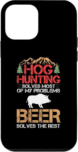 Vista 12 de Funda para iPhone 14 Hog Hunting Dog Gun Call Hunter Pigs Wild Javelina