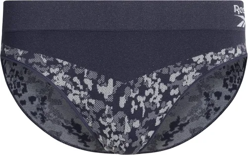 Vista 3 de Reebok Ropa interior para mujer - Bragas de bikini de microfibra sin costuras (paquete de 3)