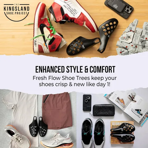 Vista 7 de Hormas para zapatos Fresh Flow para zapatillas y zapatos, hormas para zapatos de viaje para hombres y mujeres