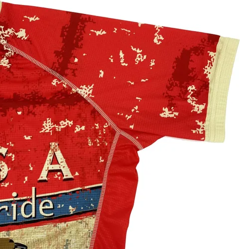 Vista 8 de Life is A Beautiful Ride - Camiseta de ciclismo para hombre
