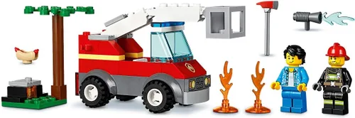 Vista 7 de LEGO City Barbecue Burn Out 60212 Kit de construcción (64 piezas)