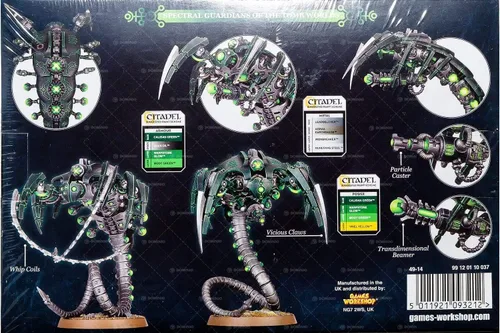 Vista 2 de Games Workshop Warhammer 40K Necron: Canoptek Wraiths