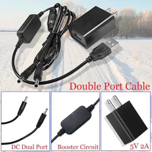 Vista 5 de Cargador de guante calentado de 8.4V para 7.4V SWB01 SWB03 2200 3000 3500mAh Li-polímero de carga de batería recargable para calcetines, chaquetas
