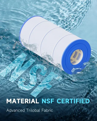 Vista 2 de AQUALTRA Filtro de piscina compatible con PA90, C900, C-8409, CX900RE, FC-1292, filtro de piscina de 90 pies cuadrados, 17 3/8 pulgadas x 8 15/16