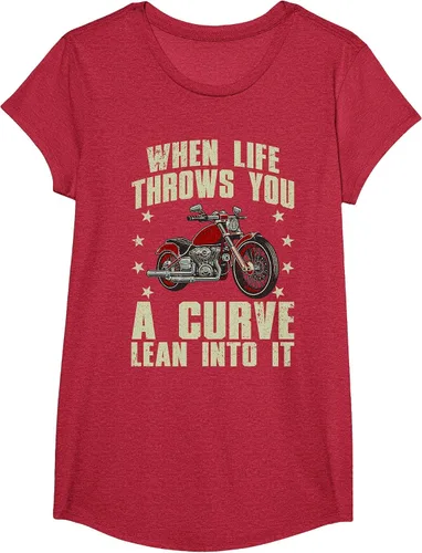 Vista 94 de Funny Motorcycle Racer Design for Men Women Motorcycle Lover T-Shirt Asphalt Grey