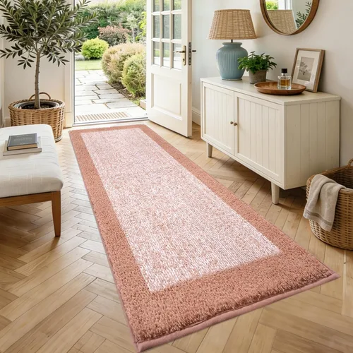 Vista 80 de Alfombras de baño de 17 x 24 pulgadas, antideslizantes, lavables, color gris, para bañera, tapete de baño para baño, tapete suave y absorbente