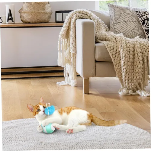 Vista 5 de Rueda de juguetes con sonido – Pelota de juguete para cachorros de interior – USB cargable