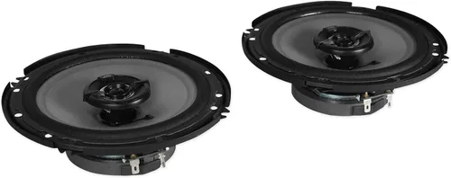 Vista 3 de (4) JVC CS-DR162 - Altavoces coaxiales de 2 vías de audio para automóvil de 6.5 pulgadas y 300 vatios