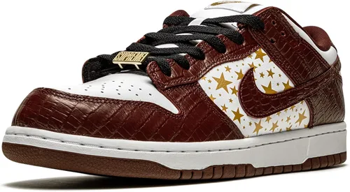Vista 4 de Nike Hombres SB Dunk Bajo DH3228 100 Supreme - Estrellas - Hyper Blue