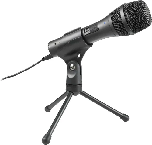 Vista 2 de Audio-Technica AT2005USB Micrófono dinámico cardioide USB/XLR, negro