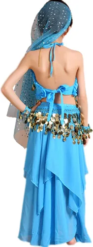 Vista 63 de Astage Disfraz de princesa para niñas, ropa de Halloween, vestido de carnaval, danza, todos los conjuntos