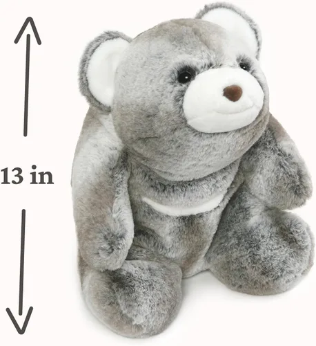 Vista 11 de GUND Snuffles - Oso de peluche clásico de 13 pulgadas para mayores de 0 Snuffles (gris marrón)