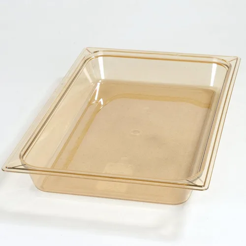 Vista 10 de Carlisle FoodService Products 10400B13 bandeja para alimentos de tamaño completo de alto calor, 7.6 cuartos de galón de capacidad, 20.0 in x 12.8 in