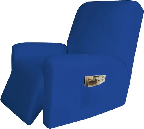 Vista 26 de Easy-Going - Funda elástica de microfibra para sofá reclinable seccional, suave vellón ajustable a tu sofá de 2 cuerpos, lavable, protector
