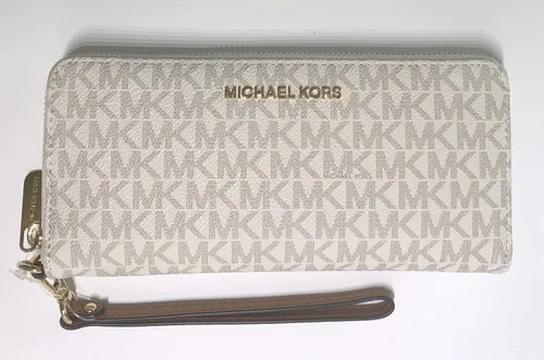 Vista 4 de MICHAEL Michael Kors Jet Set Cartera Continental de viaje con gancho para monedero Michael Kors