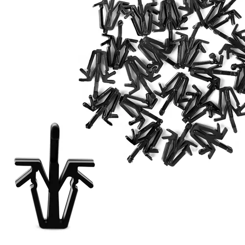 Vista 12 de GOOACC Clips de remache de nailon para guardabarros y protector de parachoques para GM, Ford y Chrysler 0.276 in, clips para carrocería