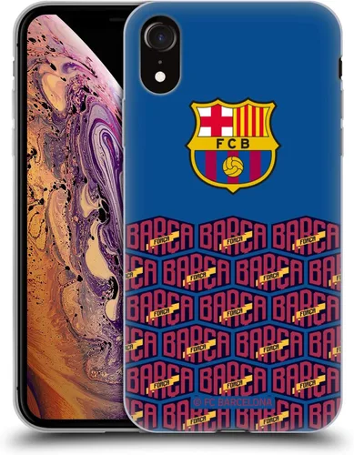 Vista 51 de Head Case Designs Funda de gel con licencia oficial del FC Barcelona con logotipo y patrón de Forca Barca [protección de grado militar] compatible