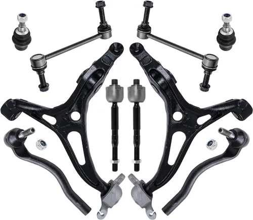 Vista 10 de Detroit Axle - Kit de suspensión frontal de 10 piezas para Dodge Avenger 2008-2014, Chrysler Sebring 2007-2010, 2 brazos de control inferiores, 2