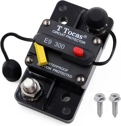 Vista 61 de E69 Interruptor de circuito de 10 A T3 con restablecimiento manual Mini de montaje en superficie IP66 Interruptor conmutable de 10 A