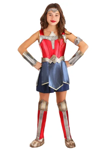 Vista 3 de Disfraz de niña Wonder Woman 84 Multicolor