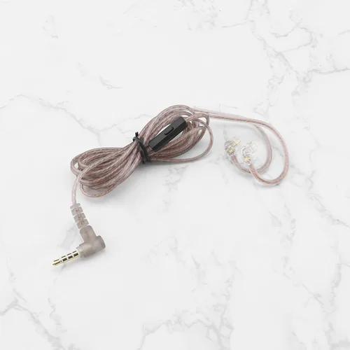 Vista 7 de The Lord of the Tools Cable de repuesto para auriculares C Pin de 0.138 in con micrófono compatible con cable estéreo KZ