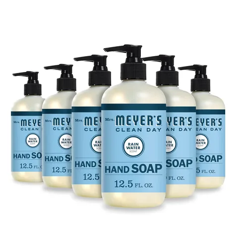 Vista 8 de Mrs. Meyer's Clean Day - Jabón líquido para manos, manzana, botella de 12.5 onzas líquidas Moisturizing Liquid Hand Soap, Softens and Cleans