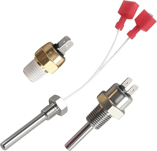 Vista 9 de El kit de reparación de calentador de piscina incluye sensor de combustión apilable, interruptor de límite alto y termistor de calentador compatible