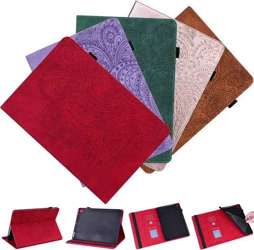 Vista 22 de ALILANG Funda para Xiaomi Redmi Pad de 10.61 pulgadas 2022 con lápiz capacitivo, múltiples ángulos de visión con soporte de piel sintética