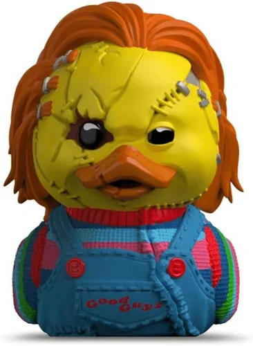 Vista 7 de TUBBZ Primera Edición: Terror - Figura de Pato de Goma de Cosplaying de Beetlejuice de Vinilo