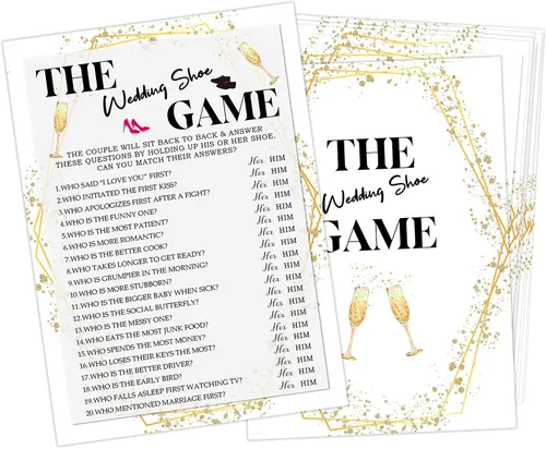 Vista 13 de What Did the Groom Say - Juego de despedida de soltera, despedida de soltera y despedida de soltera, juego de 30 tarjetas, tarjetas de juego