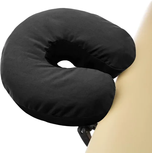 Vista 2 de Saloniture Paquete de 4 fundas de microfibra de alta calidad, ultra suaves, ajustadas, para mesa de masaje, color negro