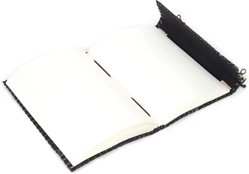 Vista 7 de Diario en relieve de Sun & Moon, diario de 240 páginas, diario vintage, diario Sun Moon, cuaderno de bocetos de cuero, cuaderno de cuero, diario