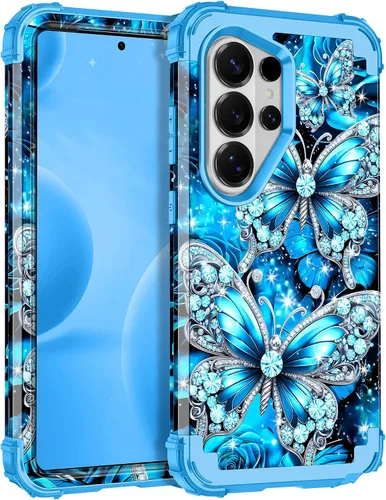 Vista 41 de Casetego Funda para Galaxy A16 5G, Tres Capas de Alta Resistencia Robusta a Prueba de Golpes, Protección Completa Rugosa de PC Duro + Parachoques