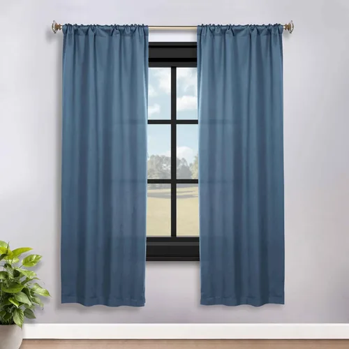 Vista 197 de Superior Cortinas Opacas, Oscurecimiento de Habitación, Dormitorio, Cortinas, Cocina, Acentos de Ventana de Sala de Estar, Bloqueo Solar, Térmico