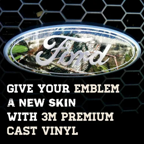 Vista 2 de Mossy Oak Graphics 14010-BI Break-Up Infinity Piel de emblema de auto, Blaze