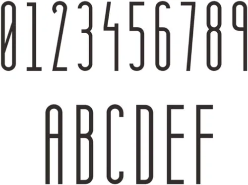 Vista 16 de Números de puerta para casa/apartamento, buzón de 4 pulgadas, letras autoadhesivas negras (0, estilo A)